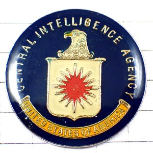 ピンバッジ・中央情報局ＣＩＡ太陽の紋章ワシ鷲イーグル鳥アメリカ/USA米国 CENTRAL-INTELLOIGENCE-AGENCY USA CIA