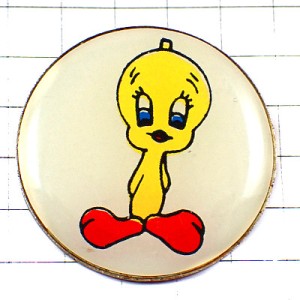 ピンバッジ・トゥイーティー鳥ワーナー漫画カナリヤ TWEETY