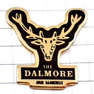 ピンバッジ・ダルモア鹿ウイスキー酒 THE-DALMORE WHISKY WHYTE-MACKAY