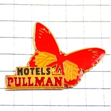 ピンバッジ・プルマンホテル赤い蝶々チョウチョウ PULLMAN HOTELS