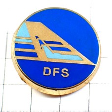 ピンバッジ・ドイツ航空管制サービス飛行機ＤＦＳ