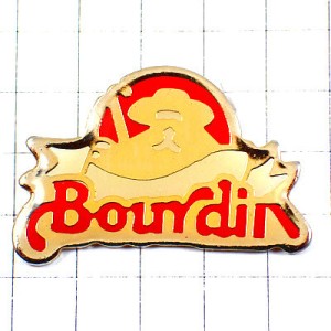 ピンバッジ・チーズひげの男 BOURDIN FRANCE