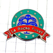 ピンバッジ・化粧品ラロッシュポゼ噴水と星たち LA-ROCHE-POSAY FRANCE