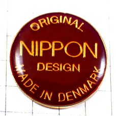 ピンバッジ・オリジナル日本デザイン丸デンマーク製 ORIGINAL-NIPPON-DESIGN MADE-IN-DENMARK