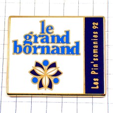 ピンバッジ・スキー1992年冬アルプス山脈ルグラン＝ボルナン SKIING LE-GRAND-BORNAND ALPS FRANCE