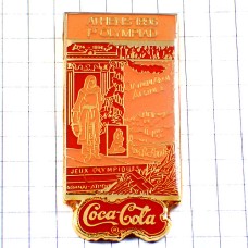 ピンバッジ・アテネ五輪オリンピック大会コカコーラスポンサー  ATHENS-1896 GREECE COCA-COLA