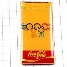 ピンバッジ・モントリオール五輪オリンピック1976年コカコーラスポンサー MONTREAL-1976 CANADA COCA-COLA