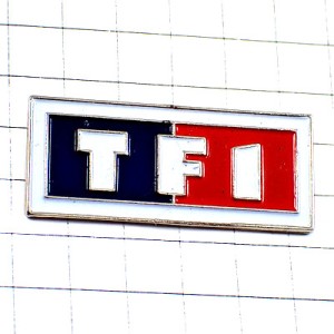 ピンバッジ・TVテレビ局ＴＦ１ FRANCE