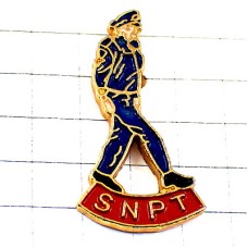 ピンバッジ・歩きまわる警察官ポリス制服 SNPT POLICEMAN FRANCE