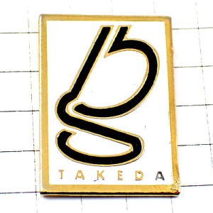 ピンバッジ・タケダ武田薬品工業 TAKEDA OGAST