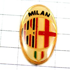 ピンバッジ・サッカーミラノACミラン紋章 MILAN MILANO AC-MILAN