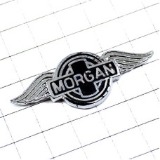 ピンバッジ・モーガン車エンブレム英国イギリス翼 MORGAN ENGLAND