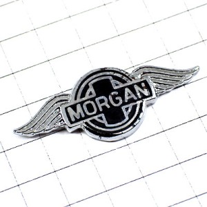 ピンバッジ・モーガン車エンブレム英国イギリス翼 MORGAN ENGLAND