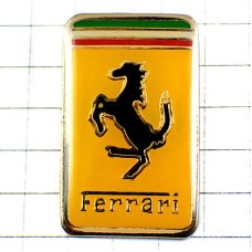 ピンバッジ・フェラーリ黒馬エンブレム車 FERRARI ITALIA ITALY