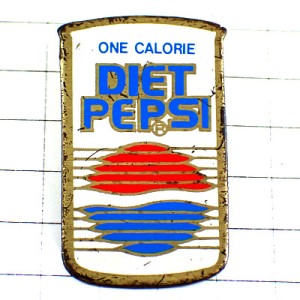 ピンバッジ・ダイエット飲料ペプシ缶１カロリー DIET-PEPSI PEPSI-COLA USA