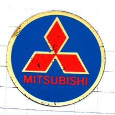 ピンバッジ・三菱モーター自動車エンブレム赤いひし形 MITSUBISHI JAPAN