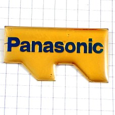 ピンバッジ・パナソニック社名ゴールド金色 PANASONIC JAPAN