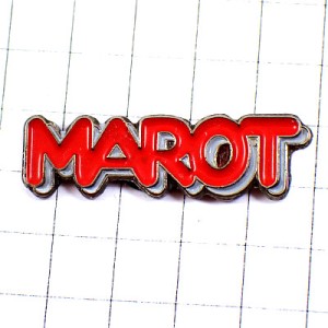 お買得ピンバッジ・赤い文字ＭＡＲＯＴ