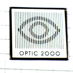 ピンバッジ・瞳メガネ眼鏡店2000 OPTIC-2000 FRANCE