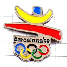 ピンバッジ・バルセロナ五輪スペイン夏季オリンピック1992年ビンテージ中古品 BARCELONA SPAIN