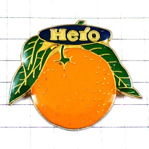 ピンバッジ・スイスのジャム果物オレンジ果実 HERO ORANGE SWISS JAM