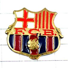 ピンバッジ・FCバルセロナ紋章サッカー球バルサ FCB BARCA FC-BARCELONA SPAIN BARCELONA