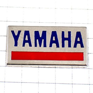 ピンバッジ・ヤマハ二輪バイク赤い線 YAMAHA JAPAN