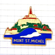 ピンバッジ・モンサンミッシェル修道院 MONT-ST-MICHEL