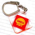 キーホルダー・シェル石油オイル黄色い二枚貝 SHELL ENGLAND