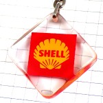 キーホルダー・シェル石油オイル黄色い二枚貝 SHELL ENGLAND