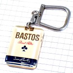 キーホルダー・煙草タバコ三つ葉バストス BASTOS TABAC FRANCE