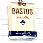 キーホルダー・煙草タバコ三つ葉バストス BASTOS TABAC FRANCE