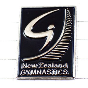 ピンバッジ・体操選手ニュージーランド体操協会 NEW-ZEALAND GYMNASTICS