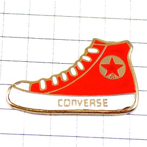 ピンバッジ・コンバース靴スニーカー星スター片方 CONVERSE USA