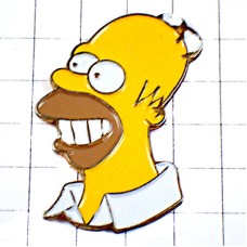 ピンバッジ・シンプソンズ一家ホーマーお父さん THE-SIMPSONS USA