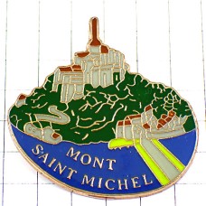 ピンバッジ・モンサンミッシェル修道院ユネスコ世界遺産 MONT-SAINT-MICHEL FRANCE