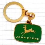 キーホルダー・農業機械ディアアンドカンパニー鹿 JOHN-DEERE USA