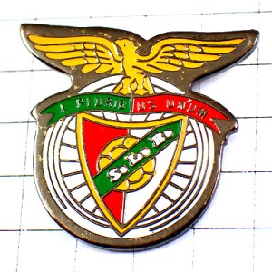 ピンバッジ・ベンフィカ鷲イーグルわし鳥サッカー紋章 BENFICA-LISBOA PORTUGAL