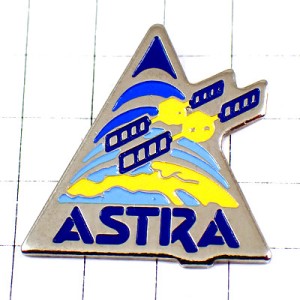 ピンバッジ・サテライト人工衛星アストラ宇宙開発 ASTRA SATELLITE EUROPE