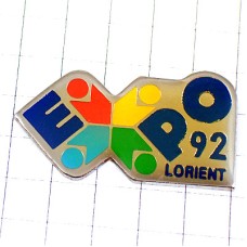 ピンバッジ・エキスポEXPO92ロリアン