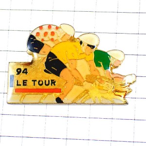 ピンバッジ・ツールドフランス自転車レース選手 LE-TOUR-DE-FRANCE-1994 MAILLOT FRANCE