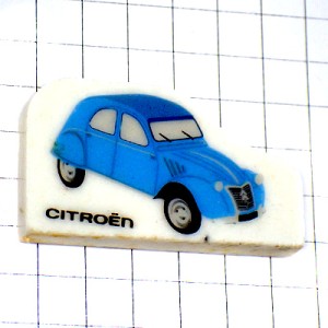 フェブ・シトロエン２CV青い車