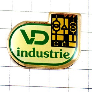 ピンバッジ・ＶＤ産業メカニック機械