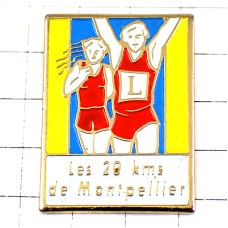 ピンバッジ・20キロ陸上選手ランナーＬハーフマラソン