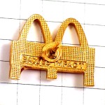 ピンバッジ・マクドナルドＭとＶＩＰ顧客 MC-DONALDS