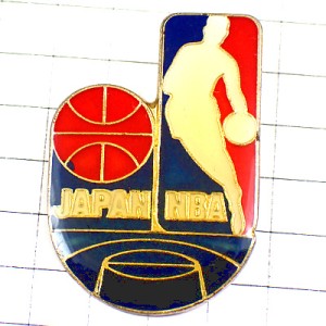 ピンバッジ・ジャパンＮＢＡバスケットボール選手ボール球NBA