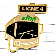 ピンバッジ・路線バス車ライン４番線