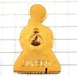 ピンバッジ・パン屋さんの奥さんバゲット金色ゴールド BOULANGERE FRANCE