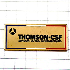 ピンバッジ・トムソン社の情報機器 THOMSON-CSF FRANCE