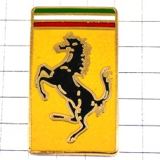 ピンバッジ・フェラーリ黒馬ロゴ車エンブレム FERRARI ITALIA